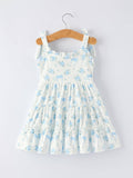 Spring Floral Strap Dress | Girls Summer Dress - 2