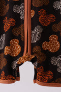 Brown character bamboo romper - 3