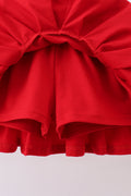 White bow sequin skort set - 5