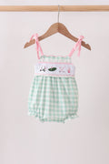 Green Golf Embroidered Bubble - 1
