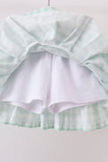 Green Golf Embroidered Skorts Set - 3