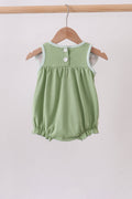 Sage Pumpkin Embroidered Bubble - 5