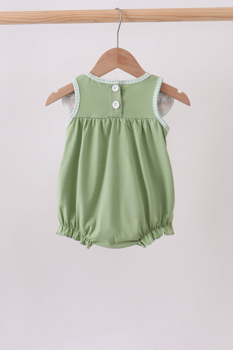 Sage Pumpkin Embroidered Bubble - 5