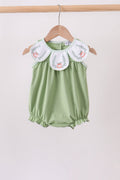 Sage Pumpkin Embroidered Bubble - 1