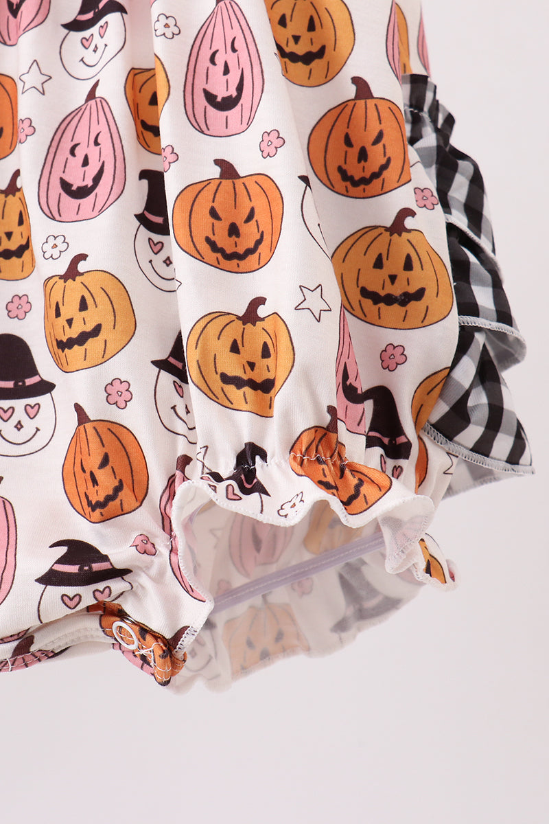 Pumpkin ruffle bubble - 2