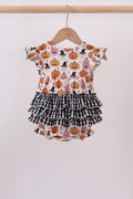 Pumpkin ruffle bubble - 4