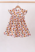Pumpkin ruffle dress - 2