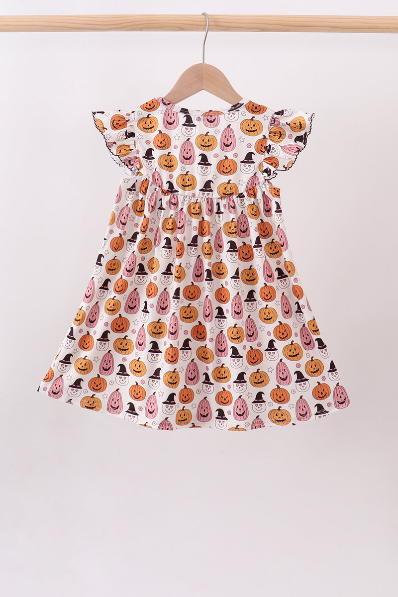 Pumpkin ruffle dress - 2