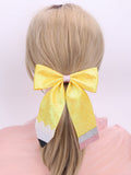 Back to School Sequin Bow Hairpin - 5