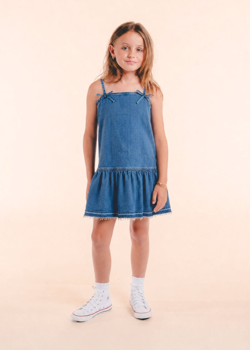 Jolene Denim Dress  - 1