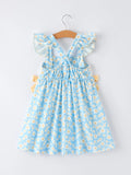 Mama’s Bestie Daisy Smocked Baby Girl Dress - 2