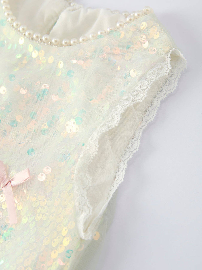 Blush Sparkle Tulle Party Dress | Girls Party Dress - 11