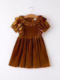 Autumn Velvet Girls Dress-Multiple colors available - 1