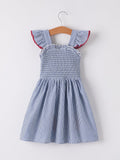 BACK TO SCHOOL Apple Applique Girls Dress - 2