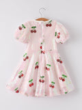 Sweet Cherry Sequins Cute Dress - 11