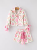 Mommy and Me Fall Thanksgiving Pumpkin  Pajama - 7