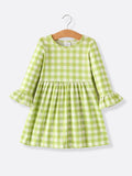 2 Piece Fall Halloween Thanksgiving Girls Dress Set - 7