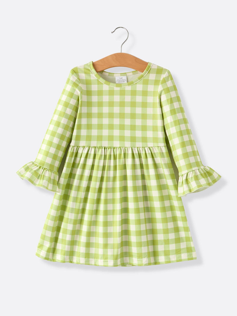 2 Piece Fall Halloween Thanksgiving Girls Dress Set - 7