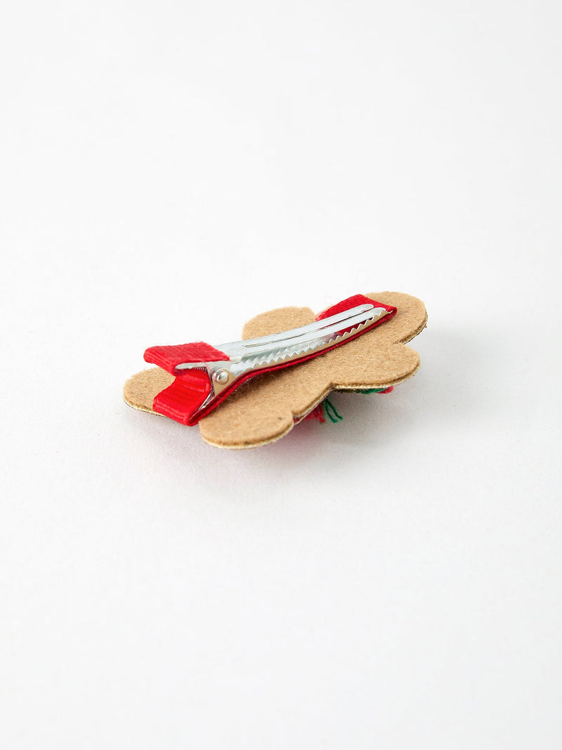 Christmas Gingerbread Girls Hair Clip - 7