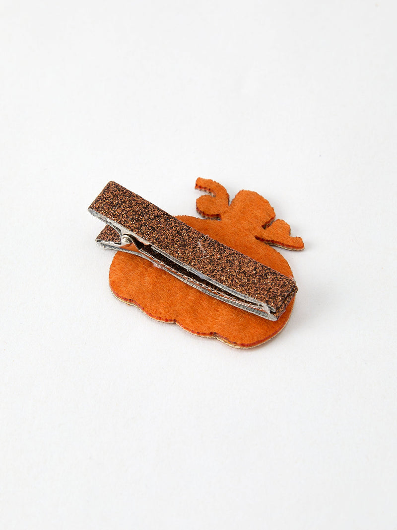 Halloween Pumpkin Girls Hair Clip - 3