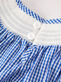 Fall Thanksgiving & Halloween Truck Smock Embroidery Baby Girl Dress - 5