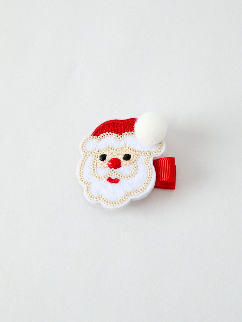 Winter Christmas Girls Hair Clips 1.8 Inch - 7
