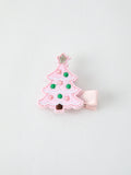 Winter Christmas Girls Hair Clips 1.8 Inch - 10