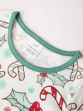 Christmas 3 Piece Girls Pajama Set - 13