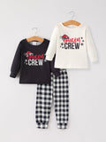 Christmas 3 Piece Girls Pajama Set - 6