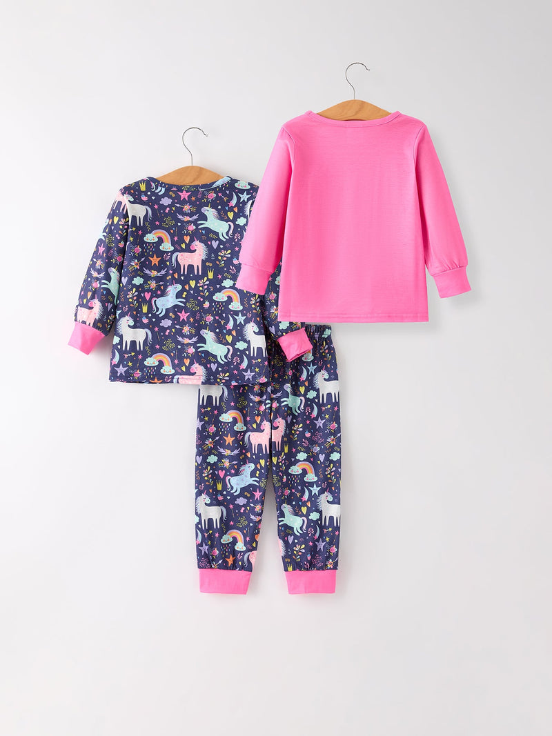 Christmas 3 Piece Girls Pajama Set - 16