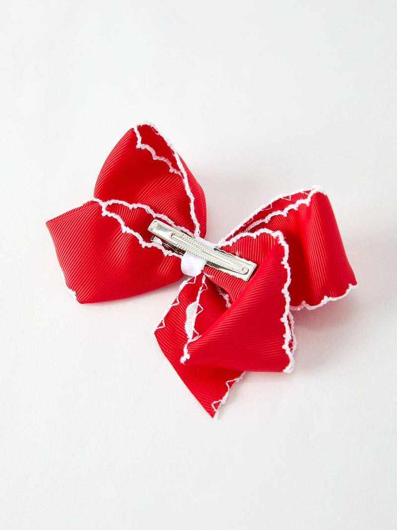 Winter Christmas Santa Hair Clip 4.3inch - 9