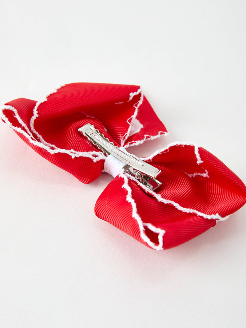 Winter Christmas Santa Hair Clip 4.3inch - 10