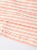 Christmas Tree Smocked Embroidery Stripe Baby Girls Dress - 4