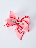 Strawberry Embroidered Girls Hairpin 4 Inches - 12