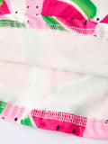 Summer Watermelon Pattern Girls Dress - 5