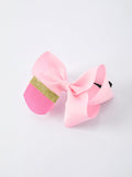 Back-to-school Pencil Bow Girls Hair Clips 3.5 inches - 8