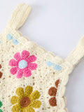 Summer Crochet Floral Girl Set - 10