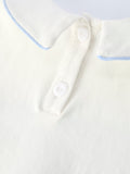 Blue Smocked Church Christ Bishop Christening Toddler Boys'Set - 9