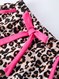 Mommy & Me Leopard Print Ruffle Pajama Set - 5