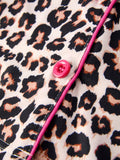 Mommy & Me Leopard Print Ruffle Pajama Set - 7