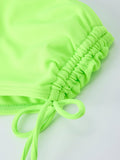 Summer Chicken Print Girls Long Sleeve Swim Set - 10