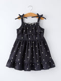 Summer Daisy Girls Bow Dress - 1
