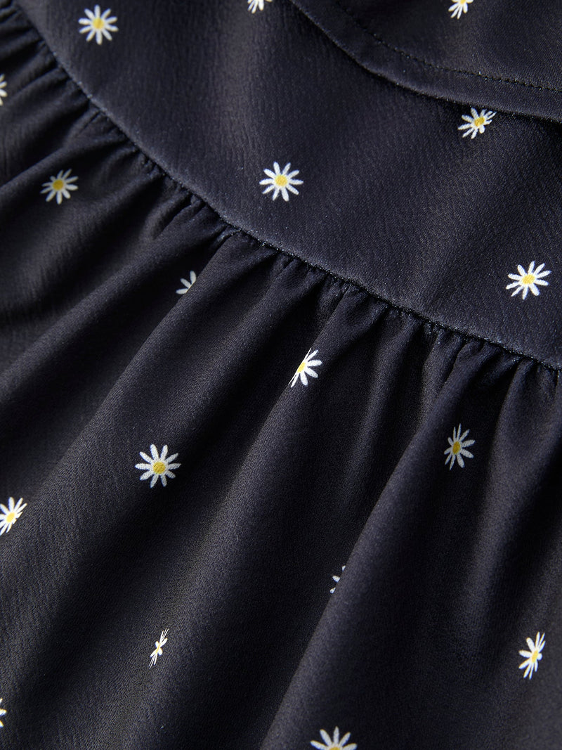 Summer Daisy Girls Bow Dress - 4