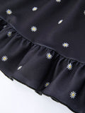 Summer Daisy Girls Bow Dress - 5