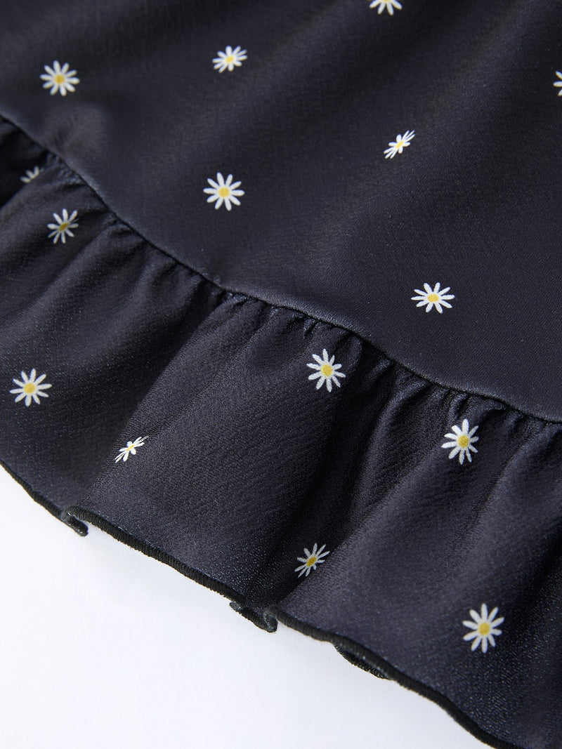 Summer Daisy Girls Bow Dress - 5