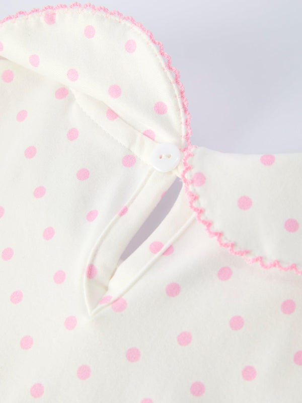 Girls Back to School Soft Pencil Bow Dress