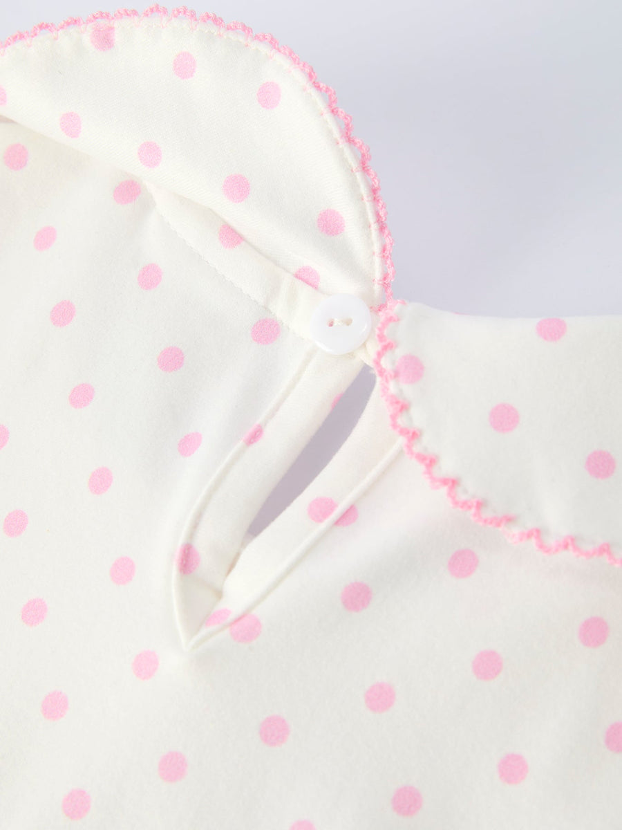 Girls Back to School Soft Pencil Bow Dress