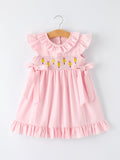 Girls Back to School Pencil Plaid Dress - 1