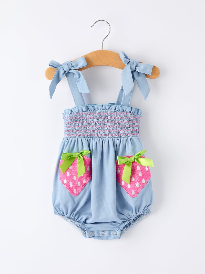 Strawberry Baby Strawberry Romper - 1