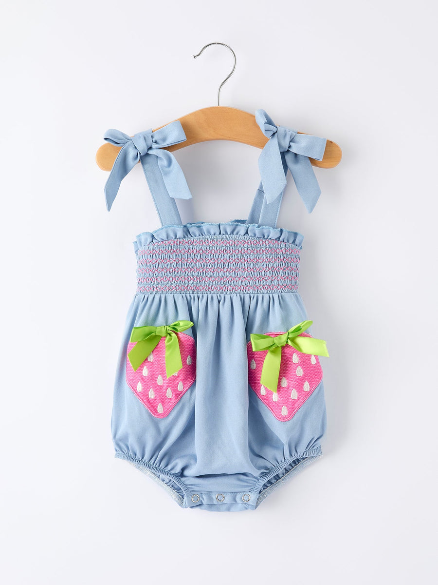 Strawberry Baby Strawberry Romper